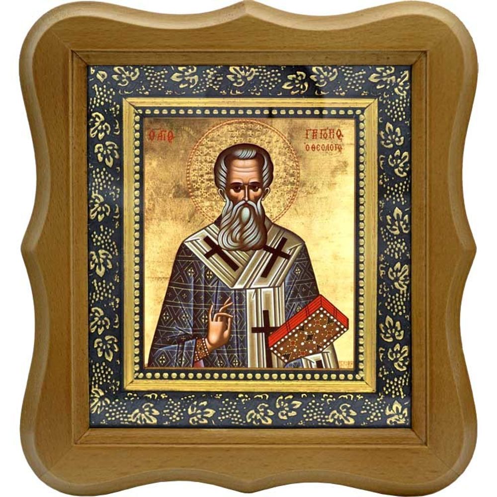 Григорий Богослов Святитель. Икона на холсте.