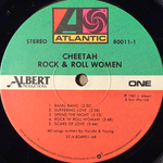 Cheetah ‎– Rock & Roll Women (США 1981г.)
