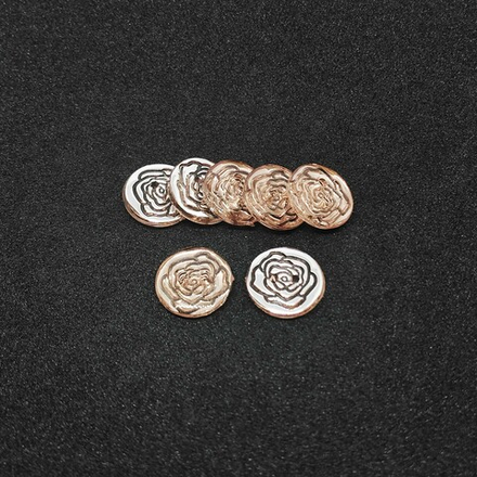 Т114  декор.пришив.элемент, 12 мм, цв.бежевый