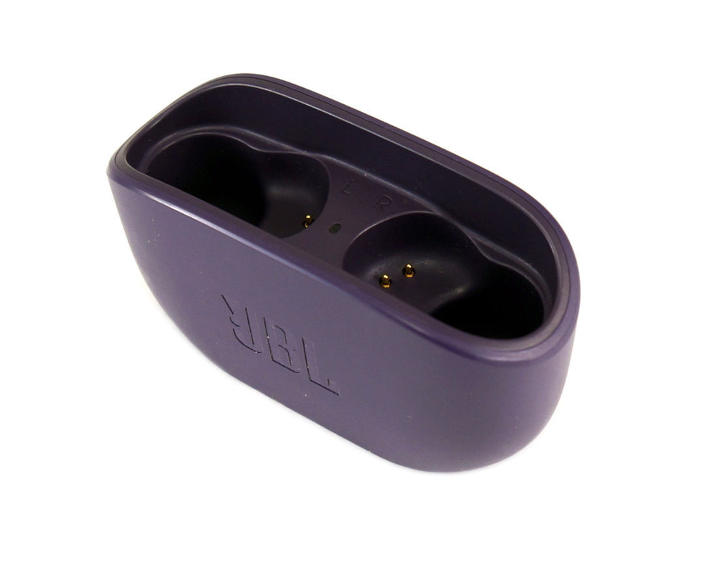 Кейс для наушников JBL Wave 100TWS фиолетовый, б/у