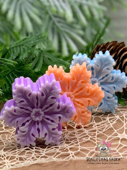 Силиконовая форма Снежинка