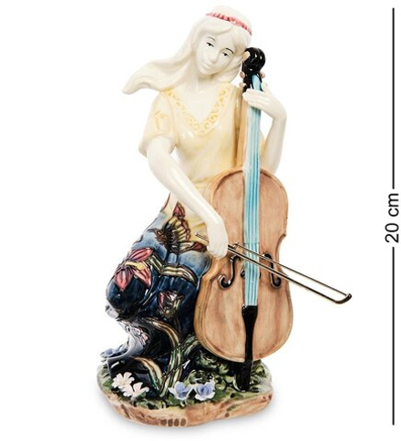 Pavone JP-37/ 9 Статуэтка девушка «Волшебная виолончель»