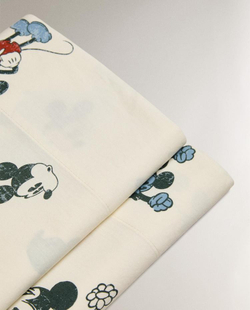 ZARA HOME ДЕТСКАЯ ПРОСТЫНЯ МИККИ И МИННИ DISNEY©, РАЗНОЦВЕТНЫЙ