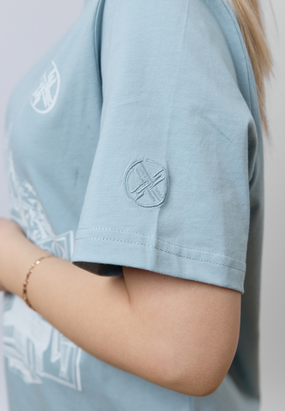 Футболка ALMATY MS LIGHT BLUE