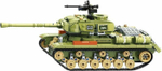 Конструктор Qman CombatZones 21014 Танк, 858 дет.