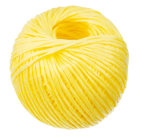 Шпагат полипропиленовый желтый , 1,7 мм L 110м , Россия Сибртех 93978