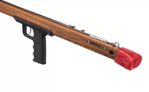 Ружье-арбалет подводное Riffe Blue water #W 67"(170 см), 4 кольцевые тяги, гарпун 72"(183 см), дерево тиковое