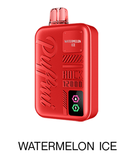 Puffmi Rock Watermelon ice (Арбуз-лёд) 12000 затяжек 20мг (2%)