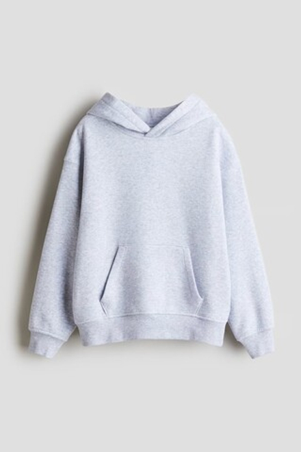 H&M Толстовка с капюшоном, светло-серый