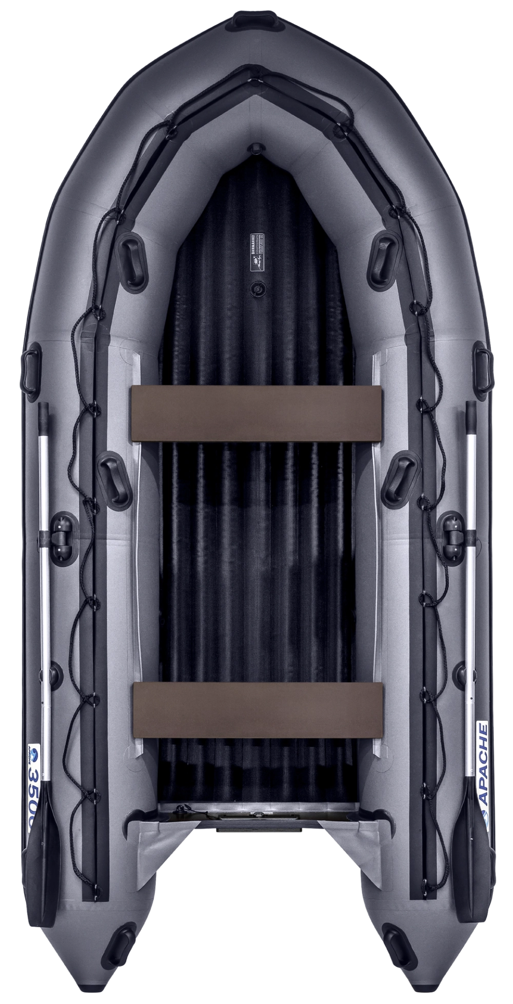 Лодка Апачи(Apache) 3500 НДНД, 3500*1700*480 мм., цвет графит