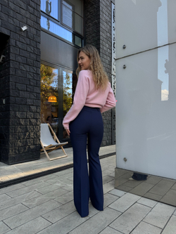 Брюки Элеганс синий