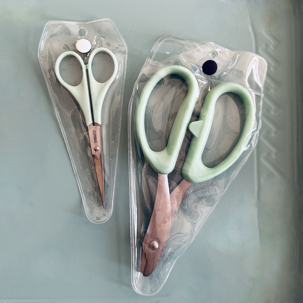 Ножницы и кусачки для флористической проволоки / Набор из двух инструментов для лепки декоративных цветов из сахарной мастики, глины, холодного фарфора