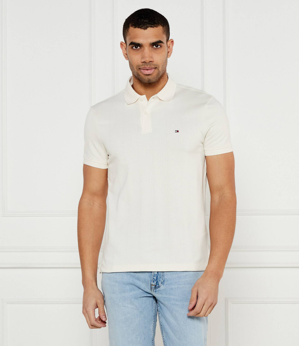 Поло Tommy Hilfiger - экрю(MW0MW38951)