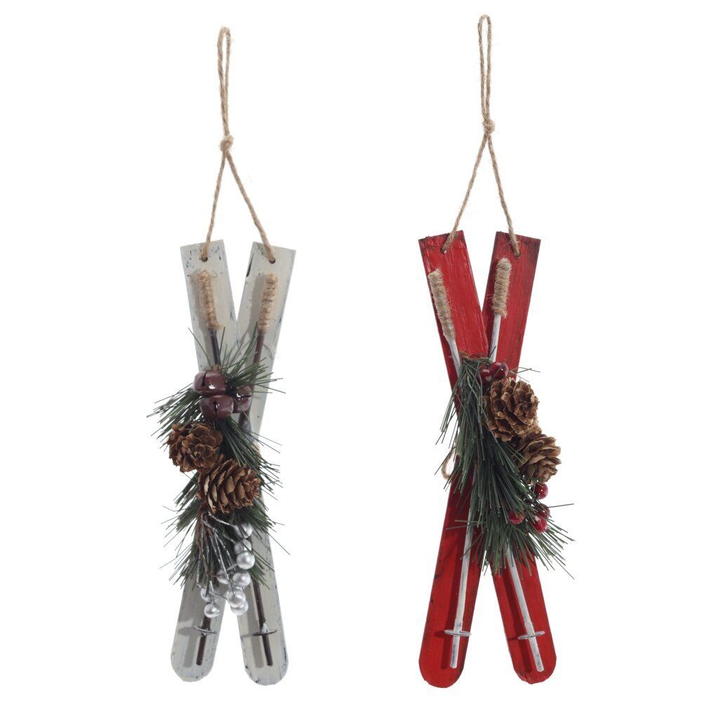 GAEM Изделие декоративное подвесное "Лыжи", L6 W6 H20 см, 2в.