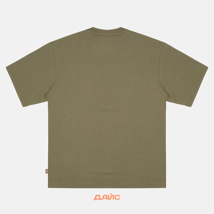 Футболка мужская Dickies Clancy Heavyweight артикул:DK0A4Z4LMGR1 - купить в магазине Дайс