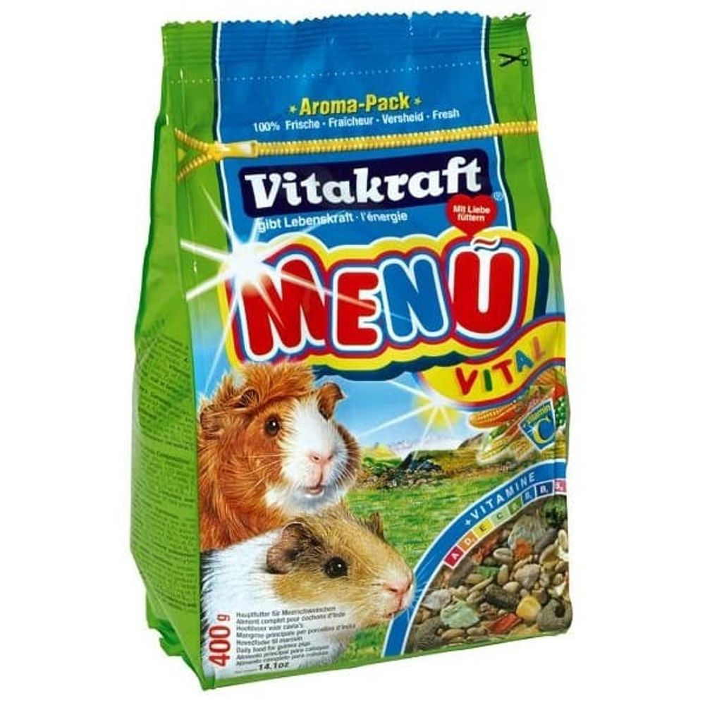 Vitakraft  Корм для морских свинок MENU VITAL  400г