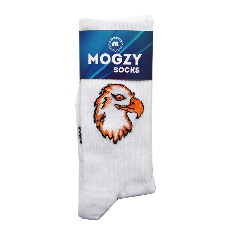 Носки MOGZY Орел, белый