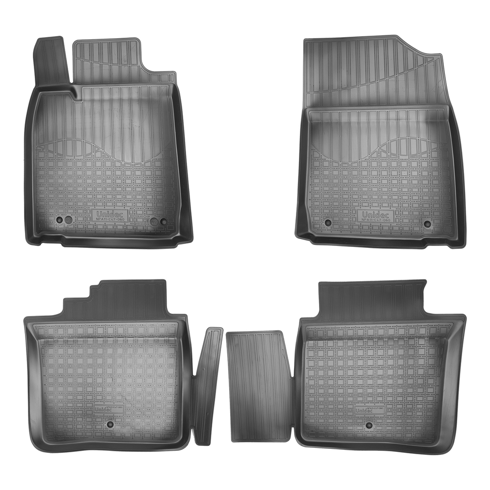 Ковры в салон Norplast/Unidec для Lexus ES VI (2012-2018), Черный, арт.NPA11-C47-060
