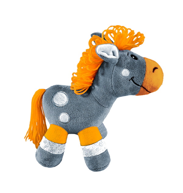 Мягка игрушка символ года конь "Рио" h 21 см (цвета в ассортименте)