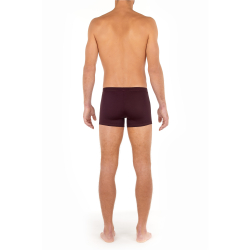 Мужские трусы боксеры бордовые HOM TENCEL SOFT Comfort Boxer Briefs HO1 402465_4000ZQ