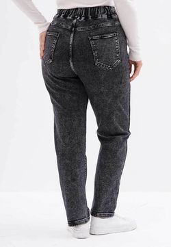 Джинсы на резинке больших размеров