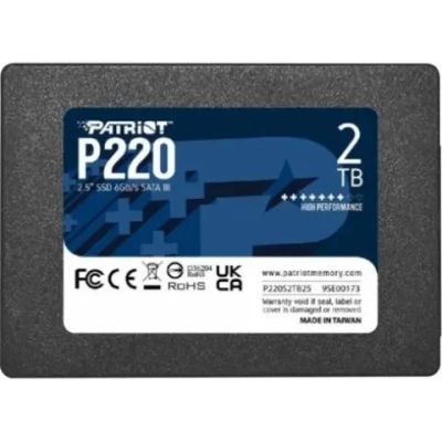 Накопитель SSD 2.5" Patriot 2.0TB P220