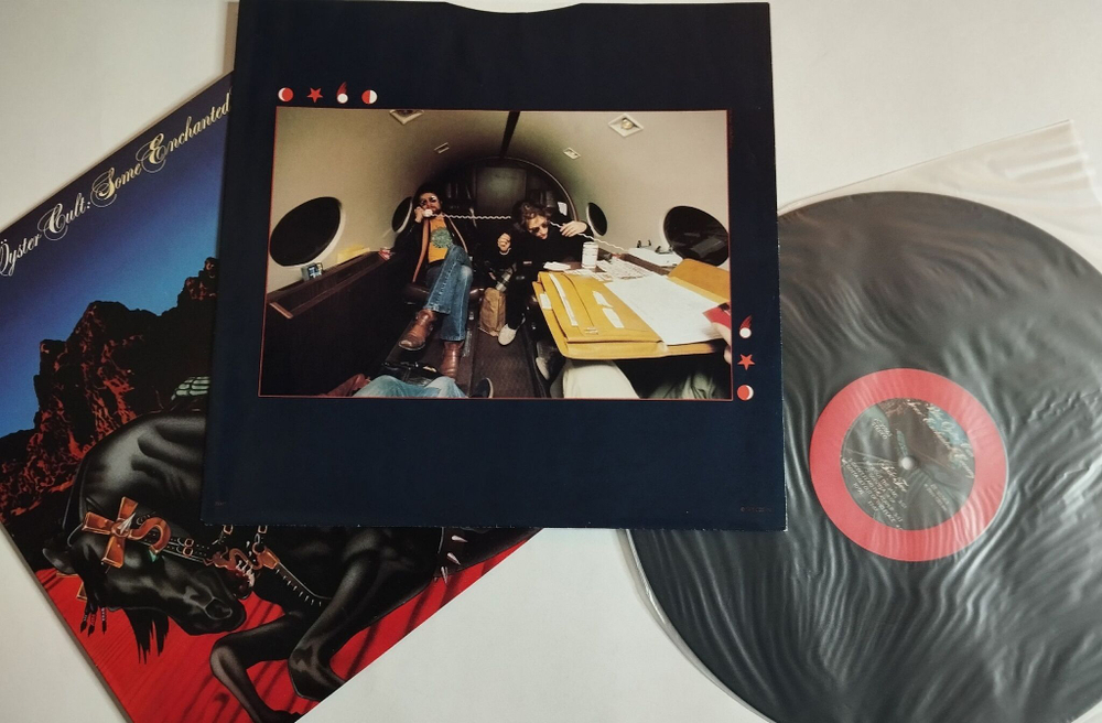 Винтажная виниловая пластинка LP Blue Oyster Cult Some Enchanted Evening (USA 1978)