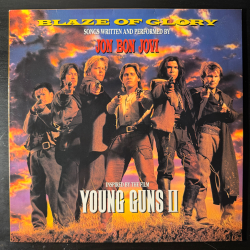 Jon Bon Jovi - Blaze Of Glory (Европа 1990г.)