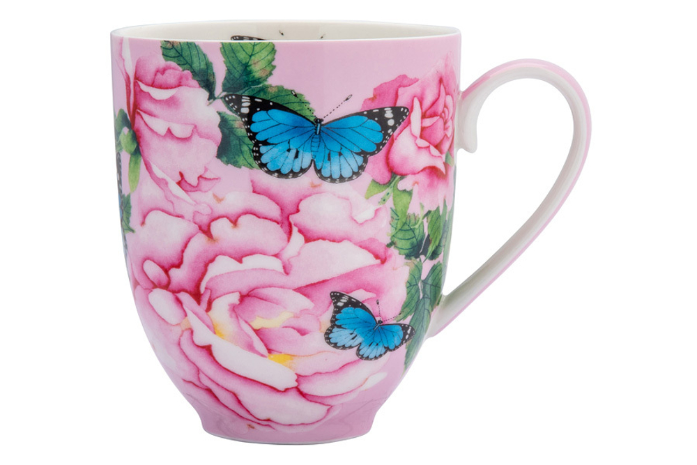 Кружка с подставкой 400мл Maxwell&Williams Розы