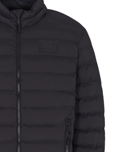 Куртка теннисная EA7 Man Woven Bomber - black