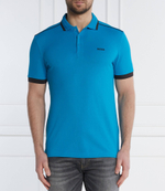 Поло Paddy 1 BOSS GREEN - голубой(50512995)