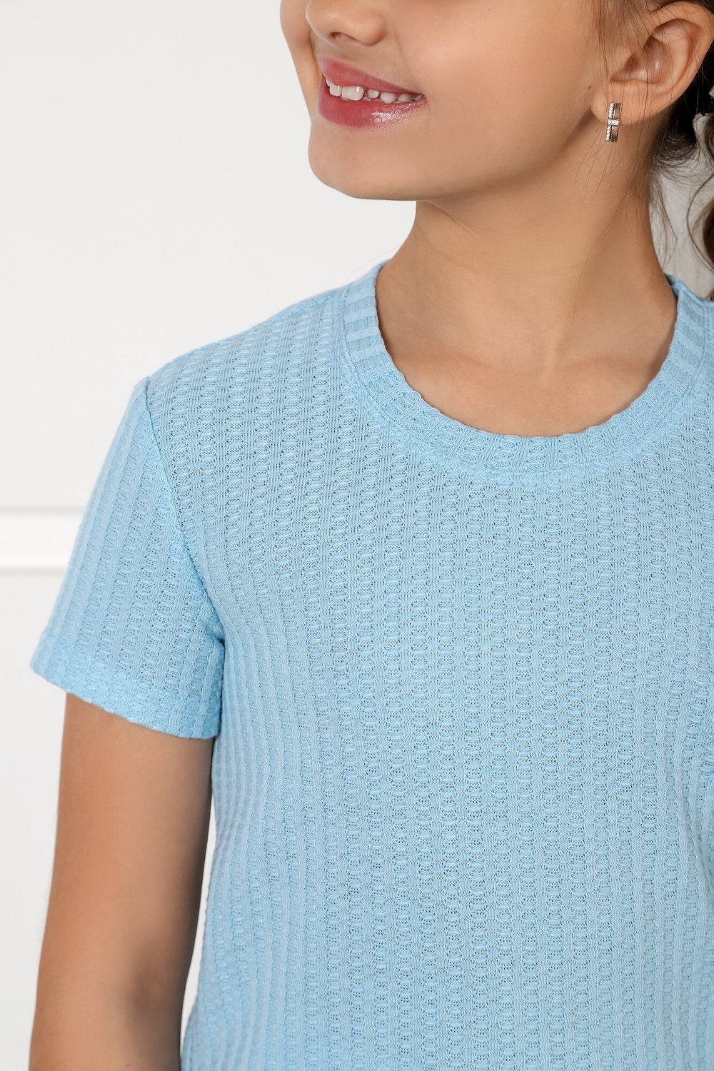 Костюм для девочки Вафелька-2 Виотекс ГОЛУБОЙ