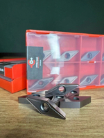 Токарная пластина VBMT160408-TT ZP137 (поштучно)Профессиональное решение для чистовой обработки нержавеющих сталей