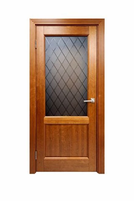 Стекло Европа Мед,ольха (Ромбы)