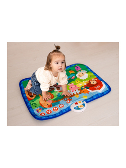 Интерактивная игрушка Kids Hits Музыкальный коврик с огоньками Кто пасется на лугу