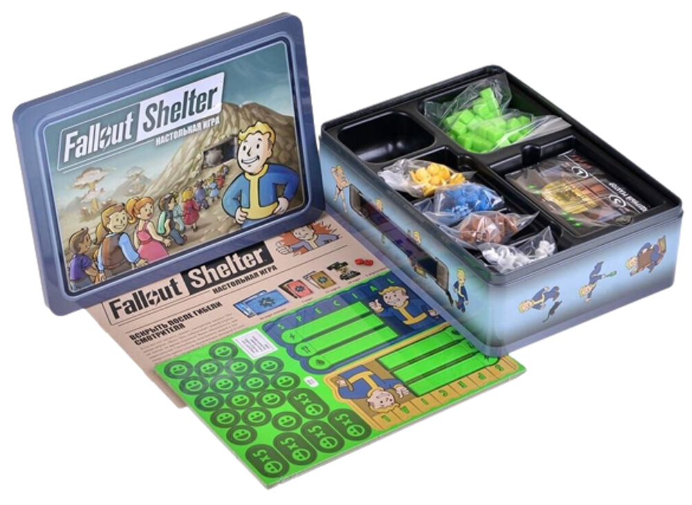 Настольная игра Fallout Shelter