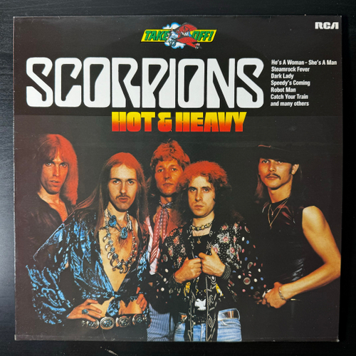 Scorpions ‎– Hot & Heavy (Германия 1982г.)