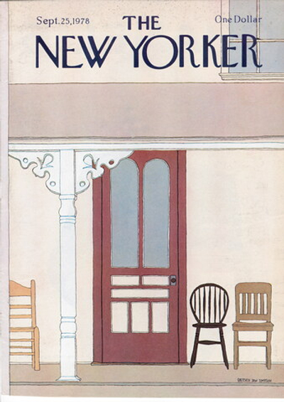 Журнал The New Yorker 25-09-1978, обложка
