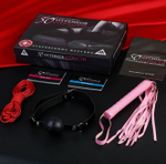 Игра для двоих «50 отттенков страсти. Откровенные желания», кляп, плетка, веревка