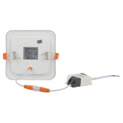 Светильник светодиодный встраиваемый Даунлайт ЭРА LED 2-6-4K Slim панель 6Вт 4000К квадрат