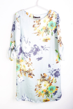 Платье Merada с летним принтом, маркировка 40, визуально на 46 размер