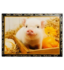 ШК-11/11-A Шкатулка в технике декупаж (10х14х4)