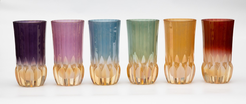 Набор высоких стаканов 6шт 15см Cre Art Calle 06