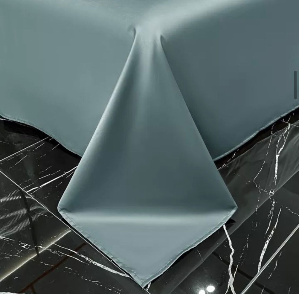 ZEPHYR HOME КПБ Двуспалка ЕВРО Мако-Сатин 100s Мятный