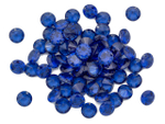Подвеска Круглая 8мм, циркон Blue