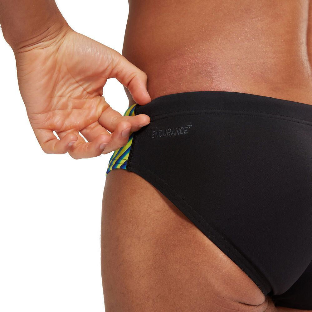 Плавки SPEEDO Allover Digital, 8-00382516761-6761, р.30 российский размер 46, полиэстер, ПБТ, сине-зеленый