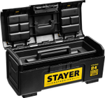 Ящик для инструмента ″TOOLBOX-24″ пластиковый, STAYER Professional