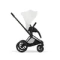 Детская коляска Cybex Priam V Style 2 в 1 Off White на шасси Matt Black