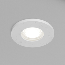 DK2036-WH Встраиваемый светильник влагозащ., IP 44, до 15 Вт, GU10, LED, белый, алюминий