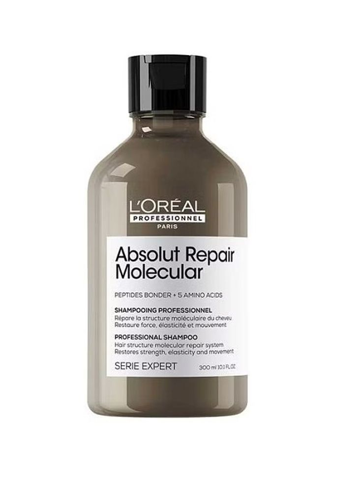 L`OREAL PROFESSIONNEL EXPERT ABSOLUT REPAIR MOLECULAR / ПРОФЕССИОНАЛЬНЫЙ БЕССУЛЬФАТНЫЙ ШАМПУНЬ ДЛЯ МОЛЕКУЛЯРНОГО ВОССТАНОВЛЕНИЯ ВОЛОС